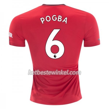 Manchester United Paul Pogba 6 Voetbalshirts Thuis 2019/20